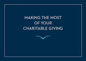 Thumbnail Making The Most Of Your Charitable Giving